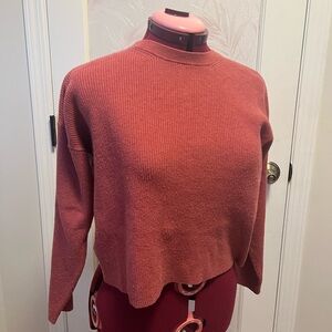 Reddish Pink Bershka Sweater